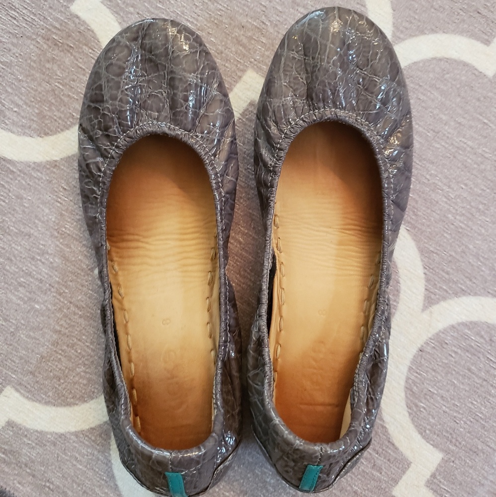 Slate Gray Crocs Size 8